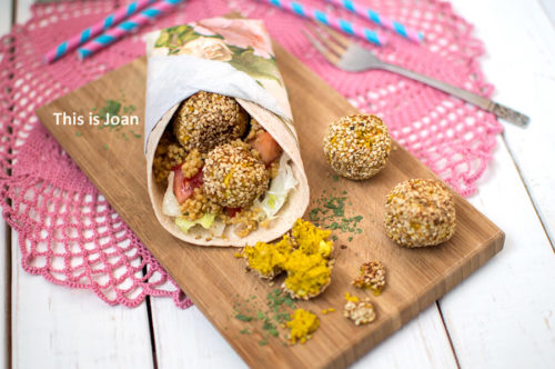 Glutenvrije falafel uit de oven