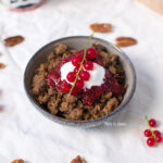 Vegan stoofvlees pulled oats rendier poropata